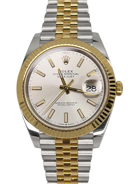 rolex datejust 41mm gold|Rolex Datejust 41mm pre owned.